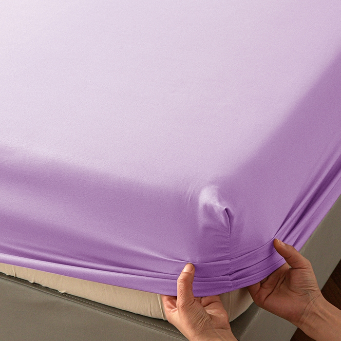 91家纺网 家纺一手货源 找家纺 2025外贸跨境电商亚马逊速卖通单床笠三件套欧美尺寸多多跨境平台TEMU希音虾皮 紫色