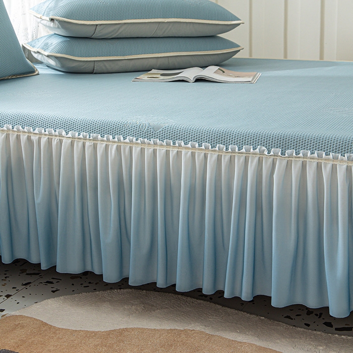 91家纺网 家纺一手货源 找家纺 （总）美优兰 2025春夏新款PE提花冰豆豆凉感榻榻米床垫