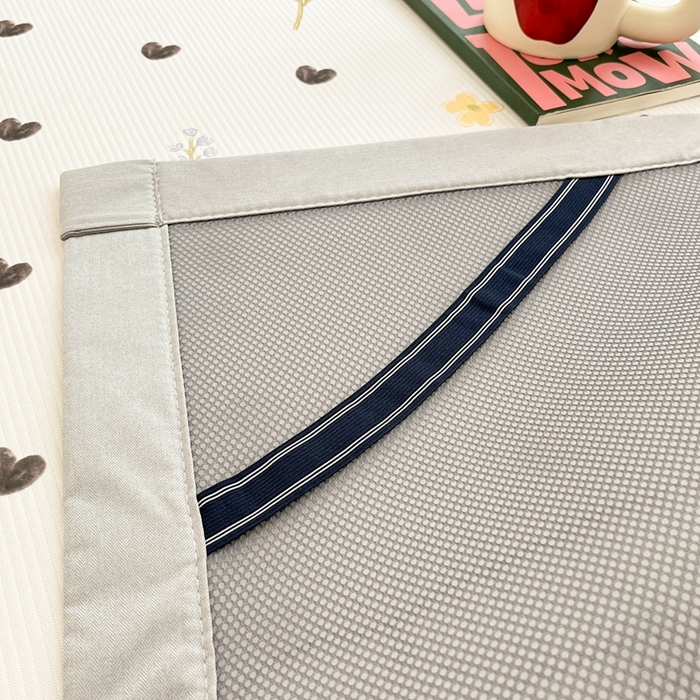 91家纺网 家纺一手货源 找家纺 星座家纺 2025新款复合提花凉感丝凉席三件套平铺款 奇妙幻想