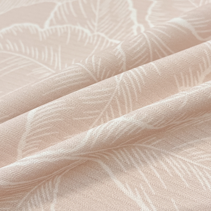 91家纺网 家纺一手货源 找家纺 星座家纺 2025新款复合提花凉感丝凉席三件套平铺款 叶之语-奶咖