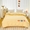 91家纺网 家纺一手货源 找家纺 曼町家居 2025春夏新款40支全棉纯棉水洗棉刺绣四件套 哆啦趣梦--奶油黄