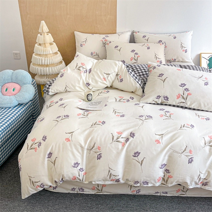 91家纺网 家纺一手货源 找家纺 （总）如约 2025春夏新款12868全棉印花单被套