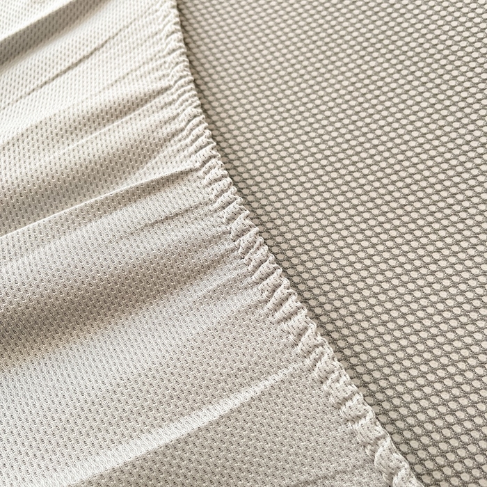 91家纺网 家纺一手货源 找家纺 星座家纺 2025新款复合提花凉感丝凉席三件套床笠款 尤克克里粉-床笠款