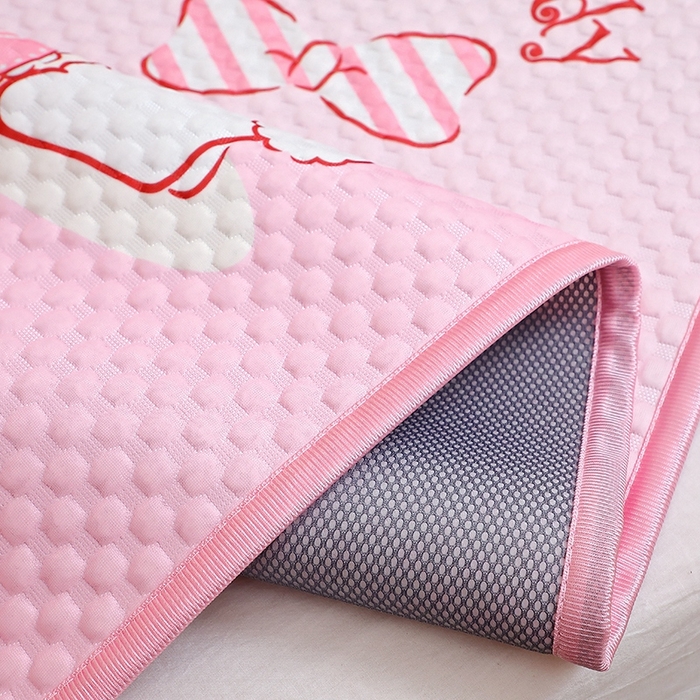 91家纺网 家纺一手货源 找家纺 （总）2025新款3D凉豆豆大版三丽鸥正版授权儿童凉席夏被三件套