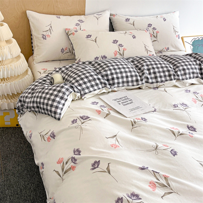 91家纺网 家纺一手货源 找家纺 （总）如约 2025春夏新款12868全棉印花单被套