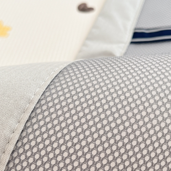 91家纺网 家纺一手货源 找家纺 星座家纺 2025新款复合提花凉感丝凉席三件套平铺款 奇妙幻想