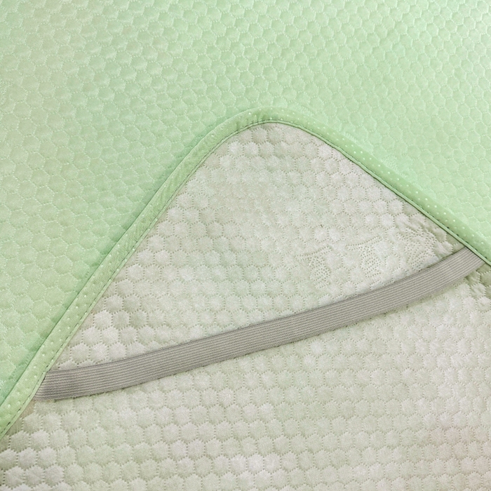 91家纺网 家纺一手货源 找家纺 （总）春寻家纺 2025爆款3D凉豆豆凉席三件套夏季凉感冰豆豆床单款冰丝席软席子可水洗