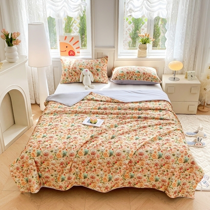 （总）益多眠 2025新款5D印花凉感丝浮雕立体夏被