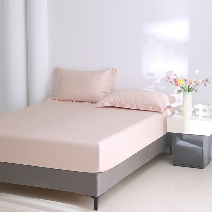 91家纺网 家纺一手货源 找家纺 寝柔2025春夏新款50S纯色天丝床笠单件席梦思床垫棕垫保护套凉感（有质检报告） 超凡玉