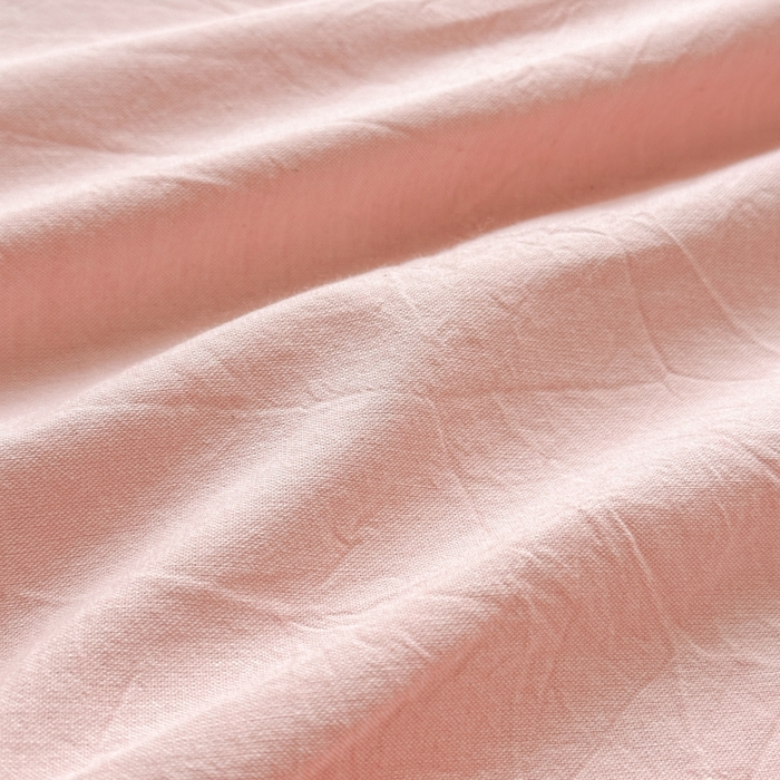 91家纺网 家纺一手货源 找家纺 丽涵家纺 丽涵新品 全棉色织水洗棉单品床笠-床笠三件套 蜜桃粉
