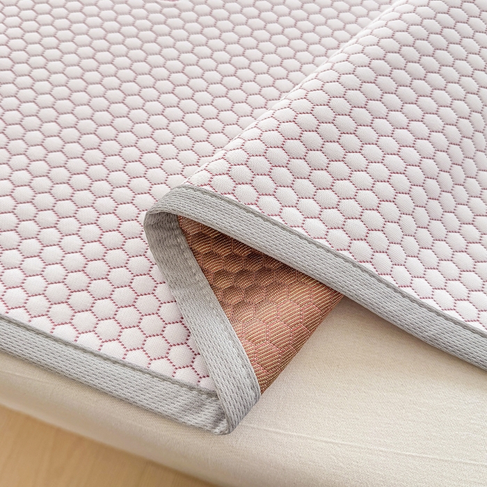 91家纺网 家纺一手货源 找家纺 （总）2025新款A类直播凉感冰豆豆凉席凉豆豆软席三件套空调席冰丝席子单凉席两件套【量大从优】