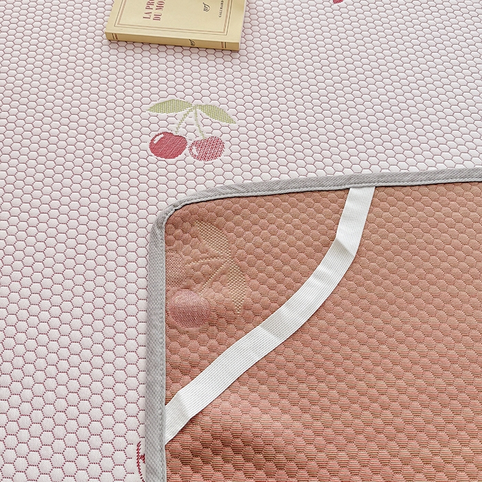 91家纺网 家纺一手货源 找家纺 （总）2025新款A类直播凉感冰豆豆凉席凉豆豆软席三件套空调席冰丝席子单凉席两件套【量大从优】