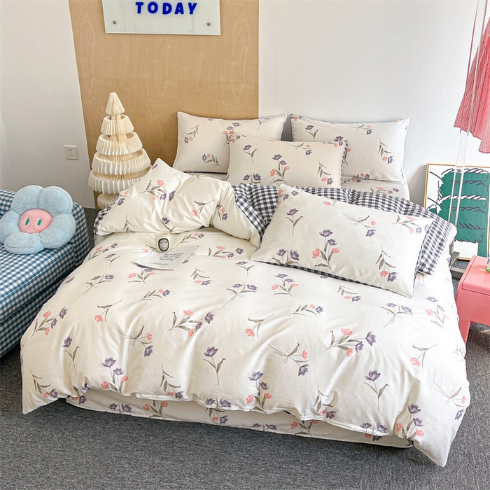 91家纺网 家纺一手货源 找家纺 （总）如约 2025春夏新款12868全棉印花单被套