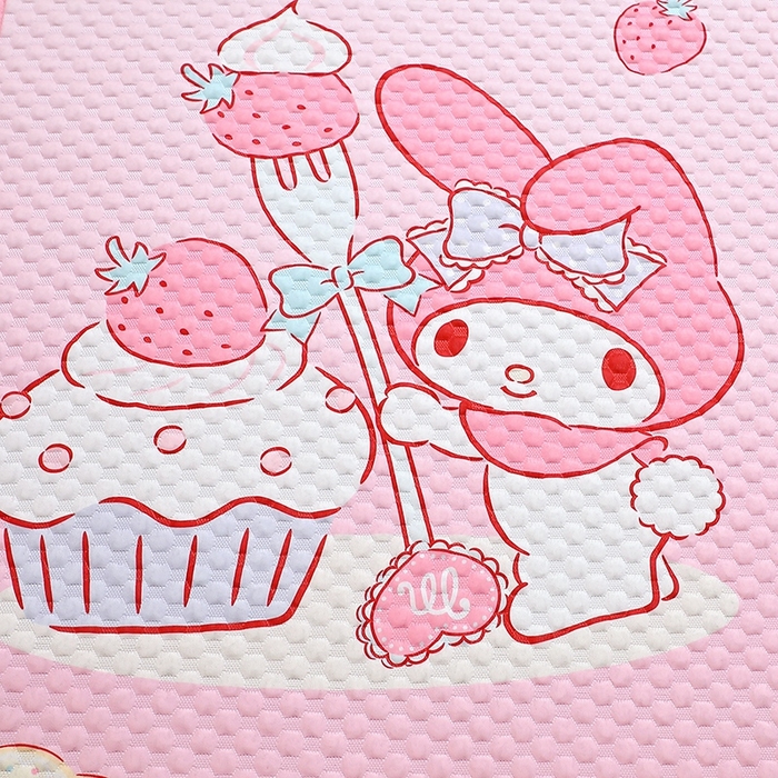 91家纺网 家纺一手货源 找家纺 （总）2025新款3D凉豆豆大版三丽鸥正版授权儿童凉席夏被三件套