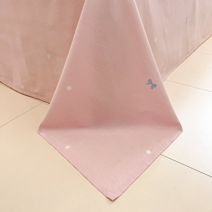 91家纺网 家纺一手货源 找家纺 Sweet dreams甜梦 2025新款全棉印花卡通小清新四件套草莓猫猫