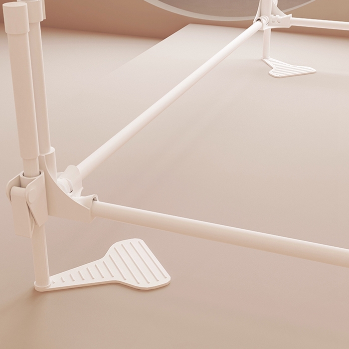 91家纺网 家纺一手货源 找家纺 迪凡保罗蚊帐 2025新款2508围栏级防摔数码印花坐床蚊帐 蓝灰