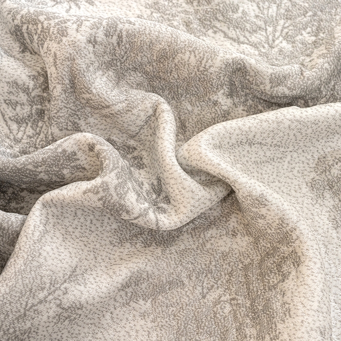 91家纺网 家纺一手货源 找家纺 冬然家纺2025新款冰豆豆榻榻米凉席 梦幻森林-灰