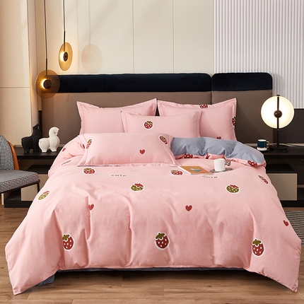 91家纺网 家纺一手货源 找家纺 （总）雲归梦 2025新款纯棉加厚磨毛多规格磨毛四件套