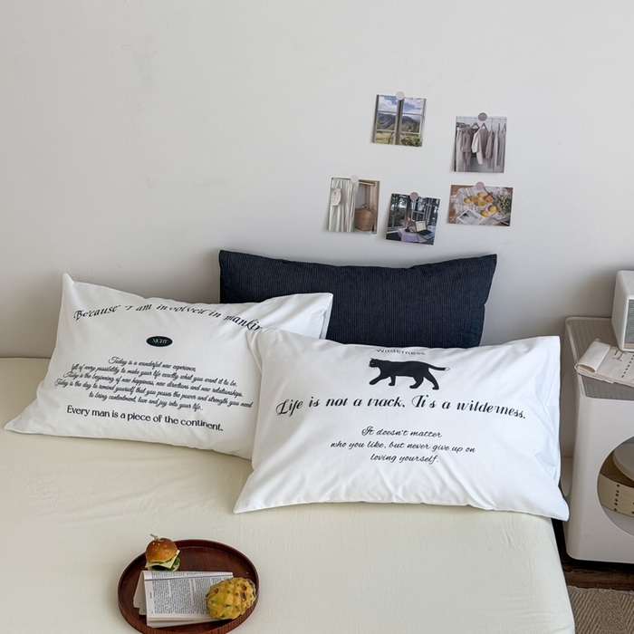 91家纺网 家纺一手货源 找家纺 （总）艾沁2025新款全棉数码印花单枕套