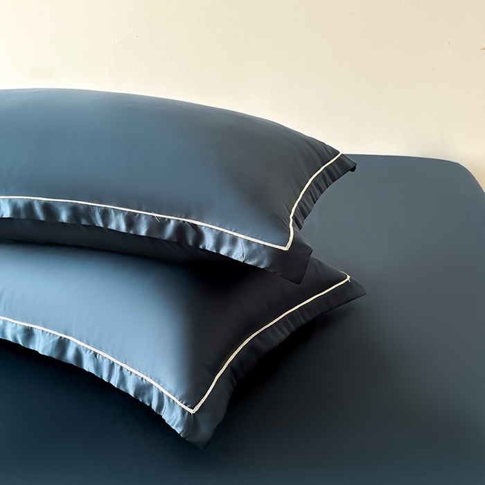 91家纺网 家纺一手货源 找家纺 （总）百寐 2025夏季凉感60S进口兰精天丝枕套50*80/40*60枕芯保护套莱赛尔纤维