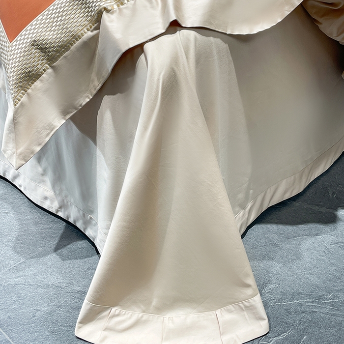 91家纺网 家纺一手货源 找家纺 （总）皇寝世家家居 2025新款全棉新疆长绒棉100支四件套刺绣款- 亦舒系列