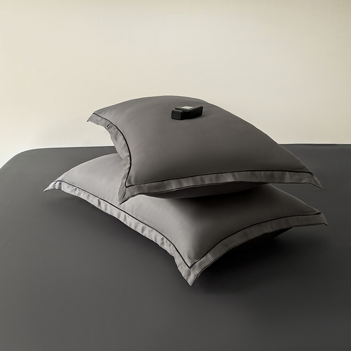 91家纺网 家纺一手货源 找家纺 百寐 2025夏季凉感60S进口兰精天丝枕套50*80/40*60枕芯保护套莱赛尔纤维 夜巴黎