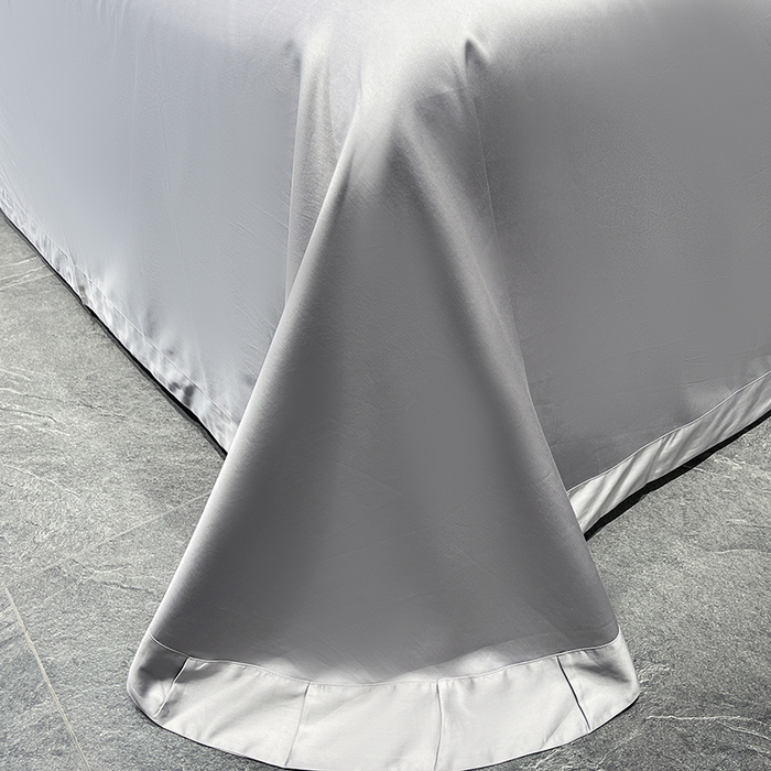 91家纺网 家纺一手货源 找家纺 皇寝世家家居 2025新款全棉新疆长绒棉100支四件套刺绣款- 亦舒系列 亦舒-琉璃粉