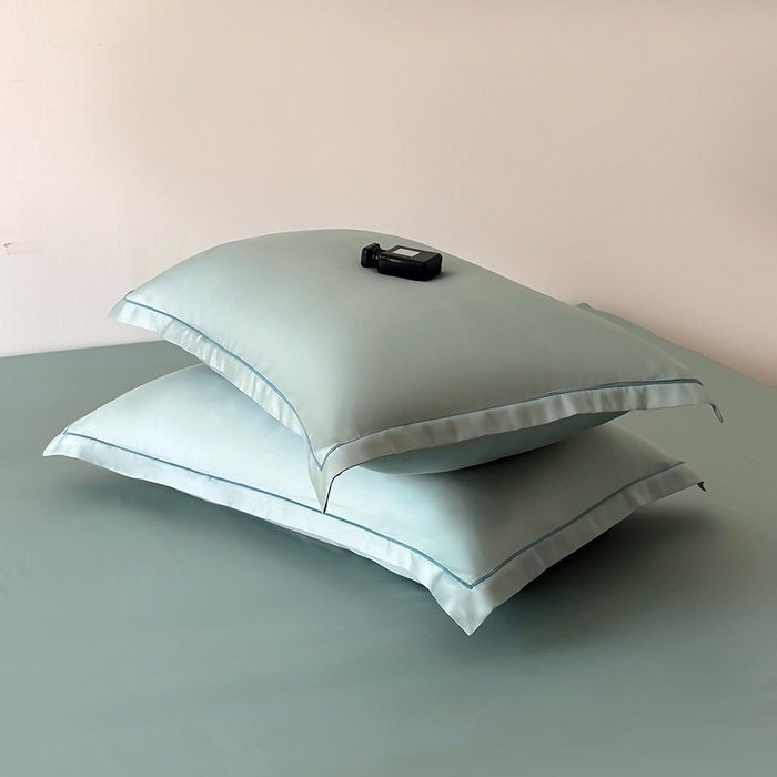 91家纺网 家纺一手货源 找家纺 百寐 2025夏季凉感60S进口兰精天丝枕套50*80/40*60枕芯保护套莱赛尔纤维 芬兰