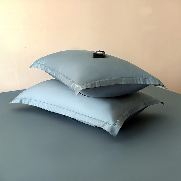 91家纺网 家纺一手货源 找家纺 百寐 2025夏季凉感60S进口兰精天丝枕套50*80/40*60枕芯保护套莱赛尔纤维 管兰