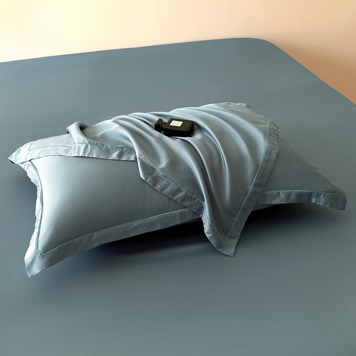 91家纺网 家纺一手货源 找家纺 百寐 2025夏季凉感60S进口兰精天丝枕套50*80/40*60枕芯保护套莱赛尔纤维 管兰