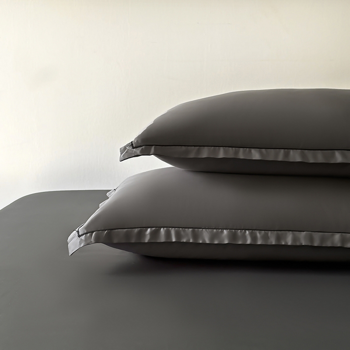 91家纺网 家纺一手货源 找家纺 百寐 2025夏季凉感60S进口兰精天丝枕套50*80/40*60枕芯保护套莱赛尔纤维 夜巴黎