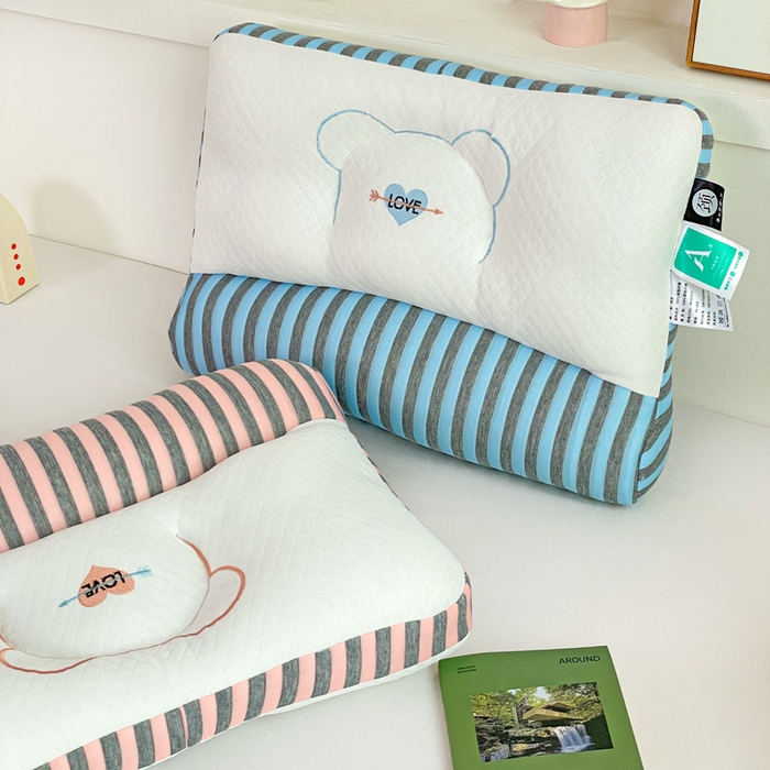 91家纺网 家纺一手货源 找家纺 （总）卓昌枕芯 2025新款学生情侣针织牵引护颈枕枕头枕芯