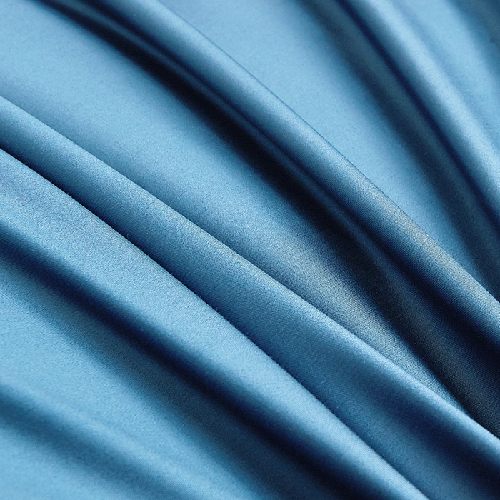 91家纺网 家纺一手货源 找家纺 皇寝世家家居 2025新款A类双股100全棉四件套-柔梦系列 柔梦-海蓝色