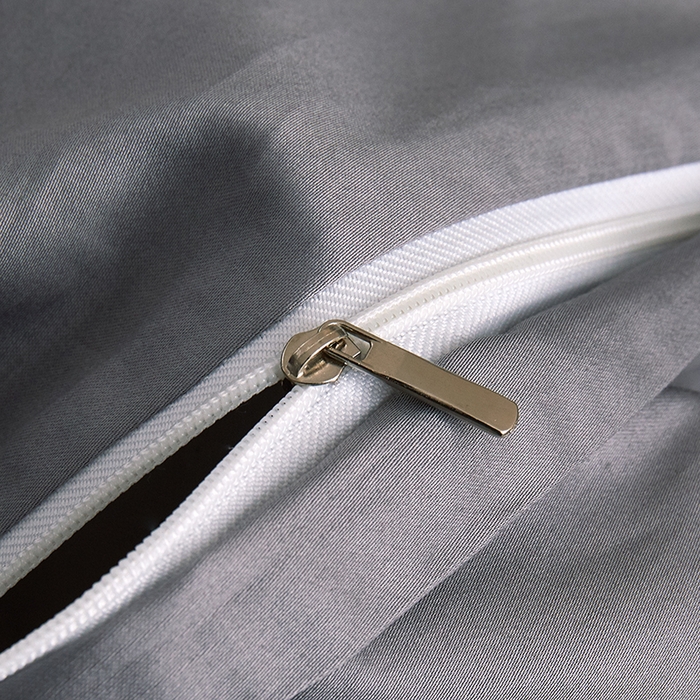 91家纺网 家纺一手货源 找家纺 皇寝世家家居 2025新款A类双股100全棉四件套-柔梦系列 柔梦-深灰色