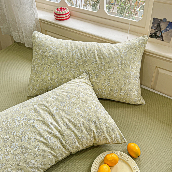 91家纺网 家纺一手货源 找家纺 一比一家纺 2025新款云感皱皱纱简单款夏被夏凉被空调被四件套 安夏