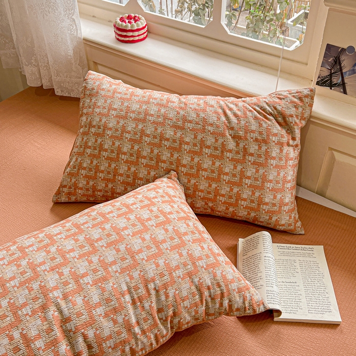 91家纺网 家纺一手货源 找家纺 一比一家纺 2025新款云感皱皱纱简单款夏被夏凉被空调被四件套 罗曼