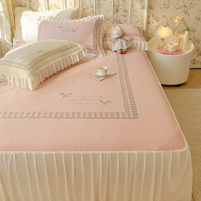 91家纺网 家纺一手货源 找家纺 （总）繁花家居 2025新款冰岛赋能凉席席子凉席三件套-蝴蝶公主