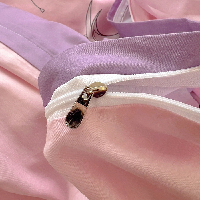 91家纺网 家纺一手货源 找家纺 （总）浩诚 2025新款原创设计女孩全棉四件套