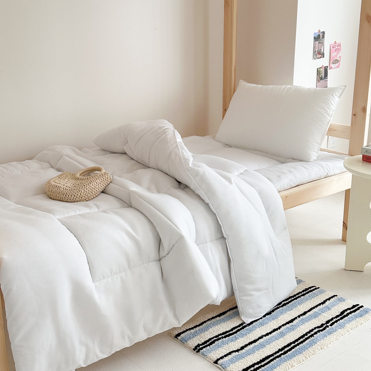 91家纺网 家纺一手货源 找家纺 （总）天之爱 2025新款跑量羽丝棉被芯垫芯整张羽丝棉冬被春秋被加厚垫芯