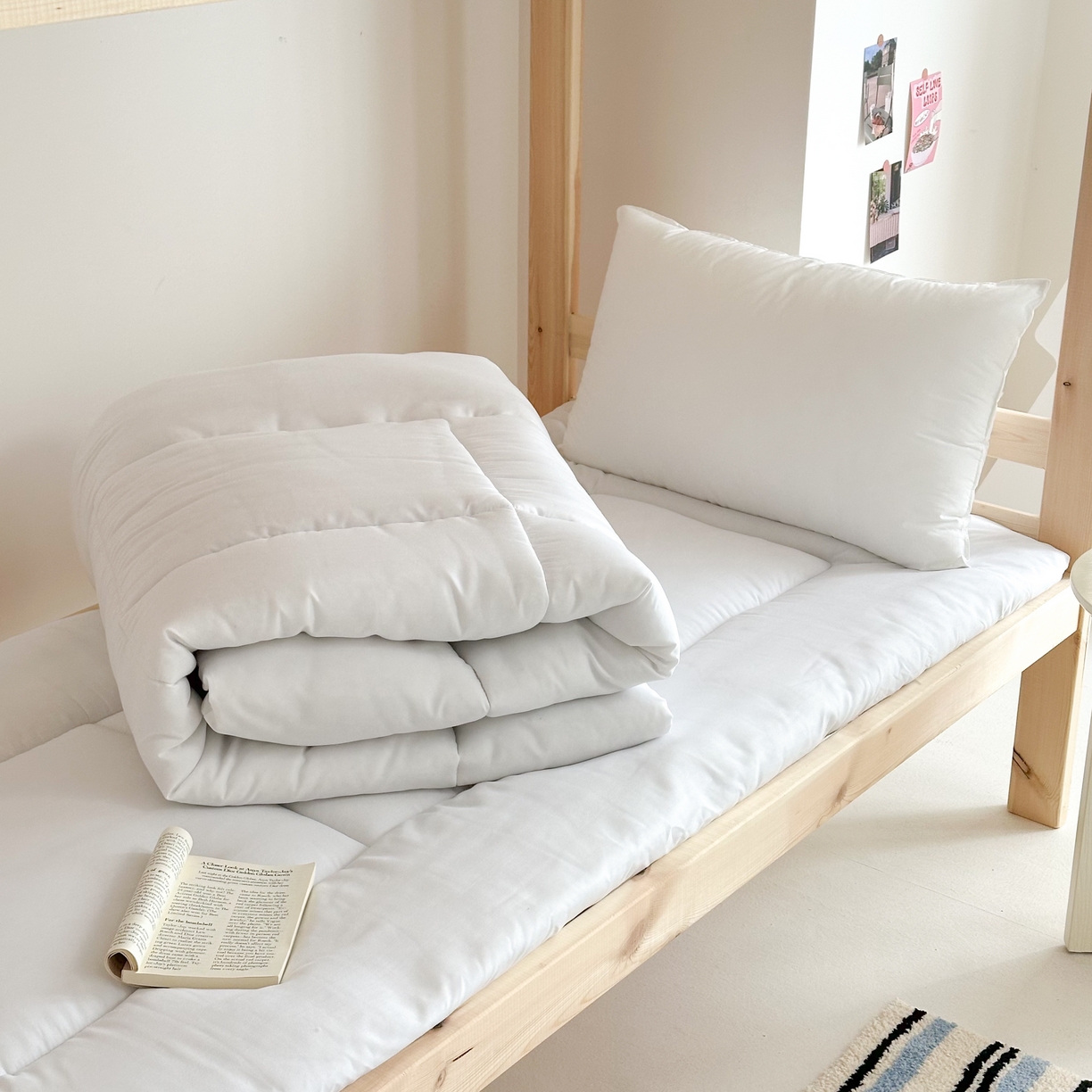 91家纺网 家纺一手货源 找家纺 （总）天之爱 2025新款跑量羽丝棉被芯垫芯整张羽丝棉冬被春秋被加厚垫芯