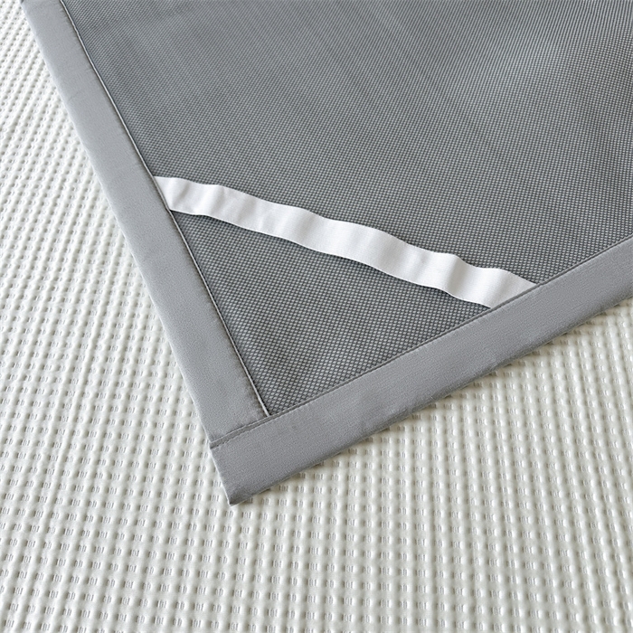 91家纺网 家纺一手货源 找家纺 笙意家纺 2025新款A类PE华夫格豆豆凉感软席-雅克系列 雅克-柔光白