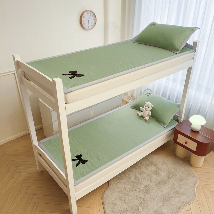 91家纺网 家纺一手货源 找家纺 （总）爱思凯家纺 2025新款【学生】PE冰豆豆凉席-绮梦系列-床席款