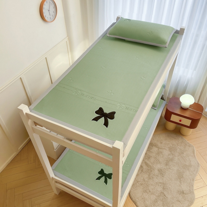 91家纺网 家纺一手货源 找家纺 （总）爱思凯家纺 2025新款【学生】PE冰豆豆凉席-绮梦系列-床席款