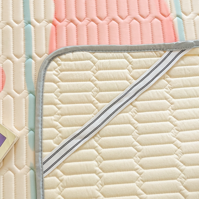 91家纺网 家纺一手货源 找家纺 川悦生活 2025新款大阪宿舍凉感丝凉席 萌萌星系