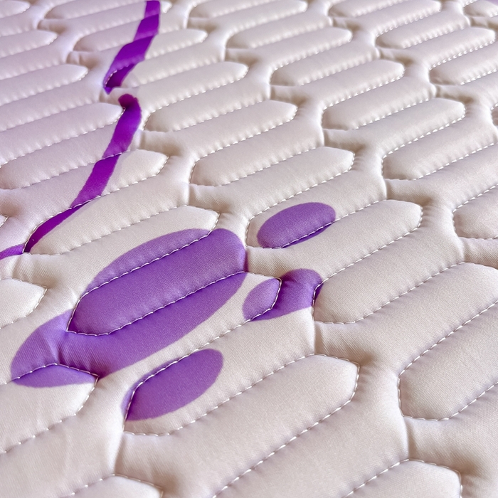 91家纺网 家纺一手货源 找家纺 川悦生活 2025新款大阪宿舍凉感丝凉席 米哈小兔