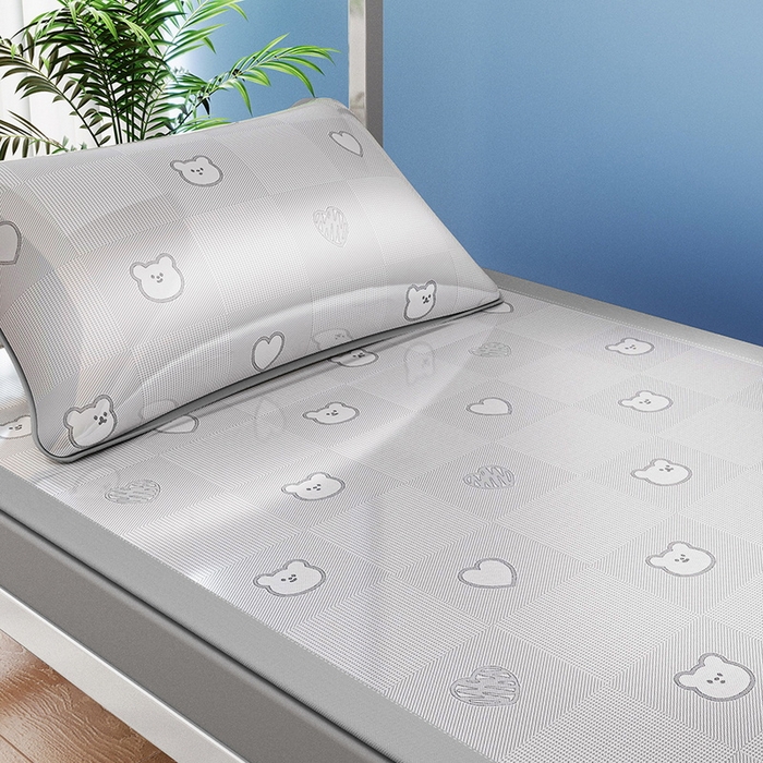 91家纺网 家纺一手货源 找家纺 （总）爱思凯家纺 2025新款【学生】元森系列冰丝席-床席款