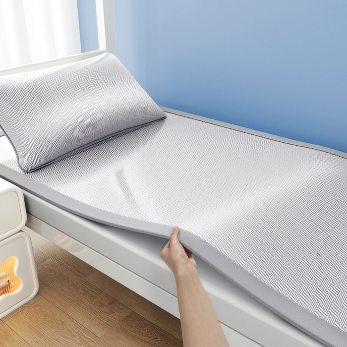 91家纺网 家纺一手货源 找家纺 （总）爱思凯家纺 2025新款【学生】元森系列冰丝席-床席款