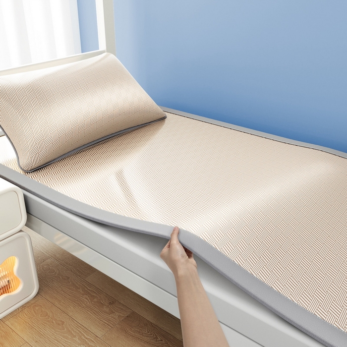 91家纺网 家纺一手货源 找家纺 （总）爱思凯家纺 2025新款【学生】元森系列冰丝席-床席款