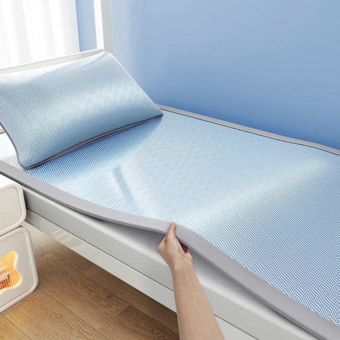 91家纺网 家纺一手货源 找家纺 （总）爱思凯家纺 2025新款【学生】元森系列冰丝席-床席款