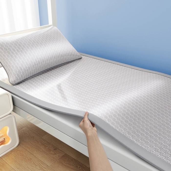 91家纺网 家纺一手货源 找家纺 （总）爱思凯家纺 2025新款【学生】元森系列冰丝席-床席款